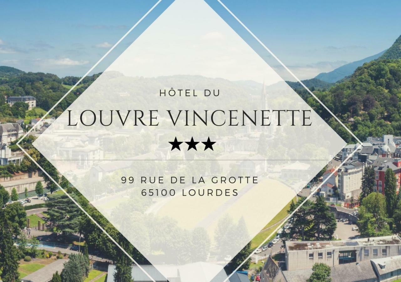 Hotel Louvre Vincenette Lourdes Exterior photo
